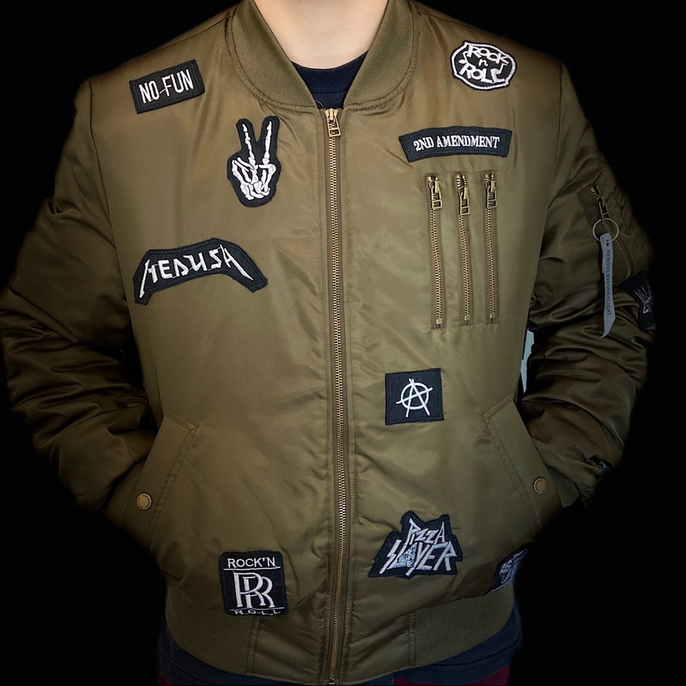 American Stitch Bomber Jacket